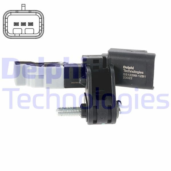 DELPHI KRANK MİLİ DEVİR SENSÖRÜ ASTRA L-COMBO E-CORSA F-CROSSLAND-GRANDLAND-C3-C4-BERLINGO-P208-P2008- PARTNER-RIFTER-P508-P301-P308-C-ELYSEE-DS3-DS4-DS7 1.2 PureTech-THP 1.2 XE-XHL-XHT OEM: 9675226780-9670253080-3639494 - DELPHI SS12299-12B1 kodlu oto yedek parça