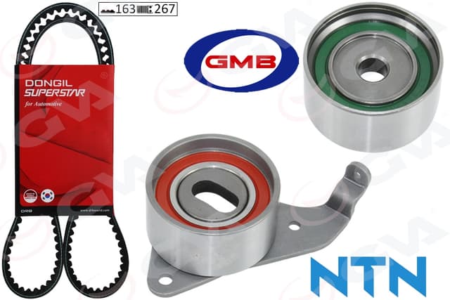 DONGIL TRİGER KAYIŞ SETİ EKSANTRİK SETİ TOYOTA AVENSIS 2.0L 3S-FE ST220 98-00 / CORONA 2.0L 3S-F 3S-FE ST 171 ST191 89-94 / CARINA E 2.0L 3S-FE ST191E 95-98 / RAV4 2.0L 3S-FE SXA10 95-00 1 KAYIŞ 2 RULMAN OEM: 1356879225-1350574011-1350363011 - DONGIL KIT163S8M27 kodlu oto yedek parça