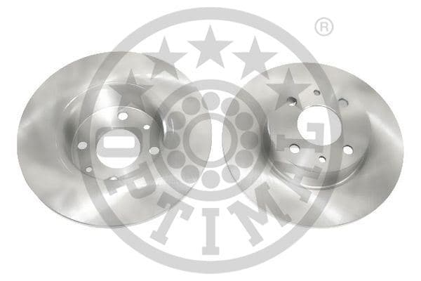 OPTIMAL ARKA FREN DISKI FIAT BRAVO II 07> STILO 01> LINEA 07> ALFA ROMEO MITO 08> LANCIA DELTA II 08> 251.5x10x4DL OEM: 46758715-60801755-82433859-82434070 - OPTIMAL BS-1500C kodlu oto yedek parça