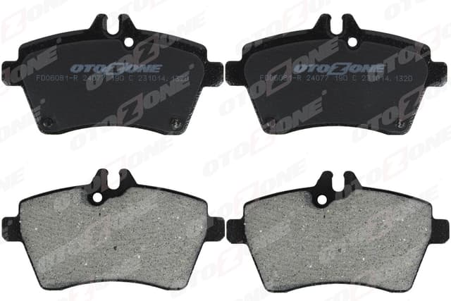 OTOZONE FREN BALATASI ON MERCEDES W169 W245 OEM: A1694202020 - OTOZONE FDO6081-R kodlu oto yedek parça