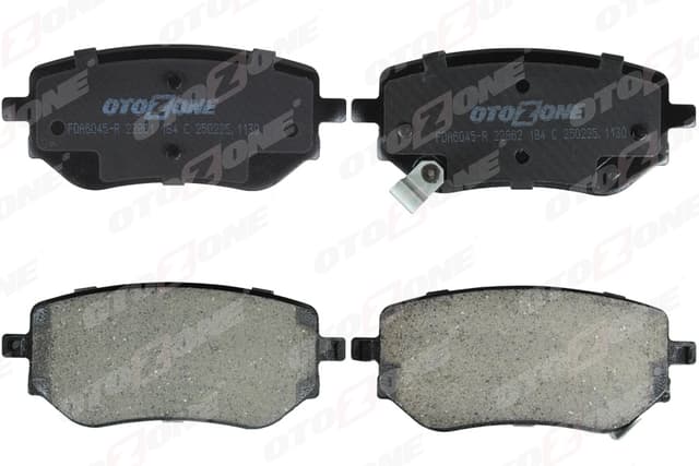 OTOZONE FREN BALATASI ARKA MERCEDES X-CLASS W470 . NISSAN NAVARA D23. D23T 2.3 dCi 15 OEM: A4704230600-D40605JU0A - OTOZONE FDA6045-R kodlu oto yedek parça