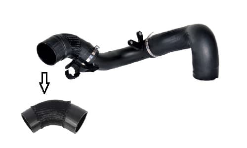 OTOZONE TURBO HORTUMU KÜÇÜK FIAT DUCATO III-BOXER III-JUMPER III 2.2 JTD 110-120 HP OEM: 1366747080 - OTOZONE HOB4023 kodlu oto yedek parça