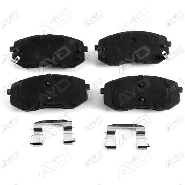 AYD ÖN FREN BALATA HYUNDAI İX35 2.0L D4HA CRDİ dizel 136hp 10-15 / KIA SPORTAGE 2.0L D4EA D4HA dizel 06-15 OEM: 581011DA50-581012SA70-581010ZA00 - AYD 60087B kodlu oto yedek parça