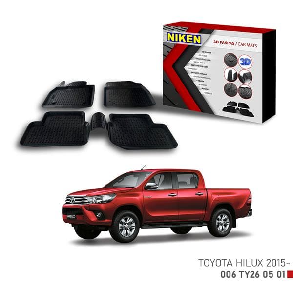 NIKEN 3D PASPAS TOYOTA HILUX 2015-  - NIKEN 006TY260501 kodlu oto yedek parça