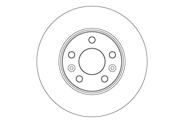 TRW ÖN FREN DİSKİ RENAULT MEGANE IV 15> TALISMAN 15> DIŞ ÇAP:296MM K:26MM Y:44MM 5 DELİK OEM: 402062000R - TRW DF4615 kodlu oto yedek parça