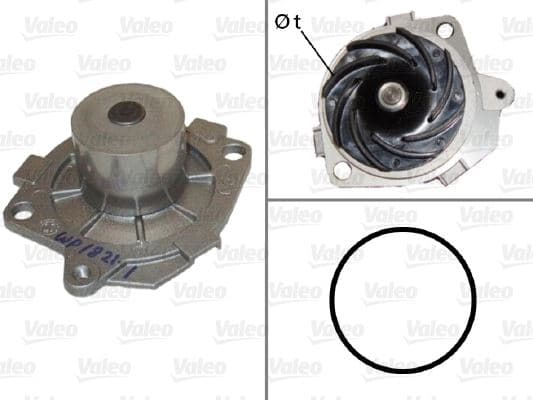 VALEO DEVİRDAİM DOBLO-BRAVA-MAREA-STILO 1.9JTD-ASTRA H-VECTRA C 1.9CDTI OEM: 46515970-46515972-60814609-60815559 - VALEO 506590 kodlu oto yedek parça