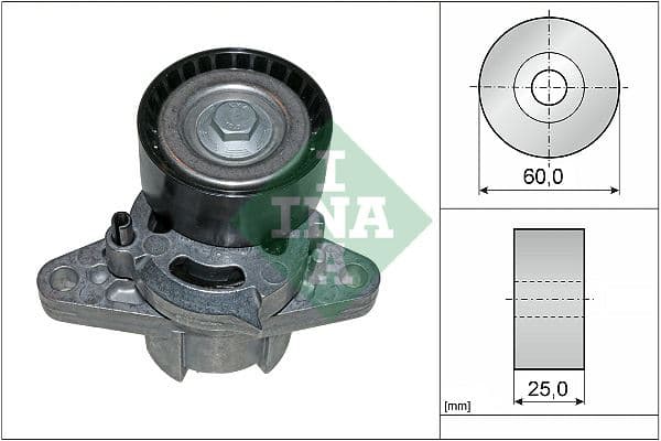 INA ALTERNATÖR GERGİ RULMANI KÜTÜKLÜ CLIO II-KNG-LGN I-II-MGN-SCENIC 1.4 16V-1.6 16V-LOGAN-SANDERO 1.4 OEM: 8200603359-8200403954-1192500QAA - INA 534027110 kodlu oto yedek parça
