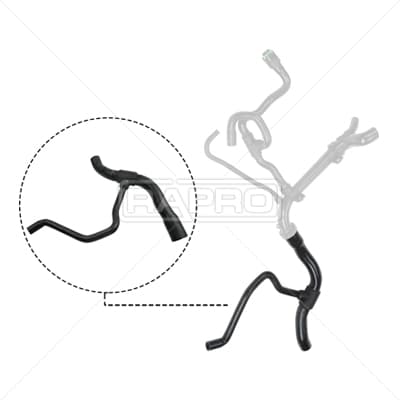 RAPRO RADYATÖR ALT HORTUMU BÜYÜK PARÇA OPEL VECTRA B 2.0 96-99 OEM: 1336125 - RAPRO R18129.B kodlu oto yedek parça