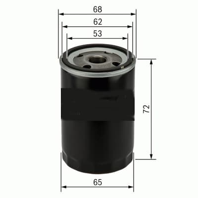 SARDES YAĞ FİLTRESİ C1-P107 1.0-COROLLA 1.3-1.3 12V-1.6-1.8 - AVENSIS 1.6-1.8-YARIS 1.3-1.5-CAMRY-CARINA x 1109.Y3-991503001-1560113051 OEM: 1109.Y3-991503001-1560113051 - SARDES SO918 kodlu oto yedek parça