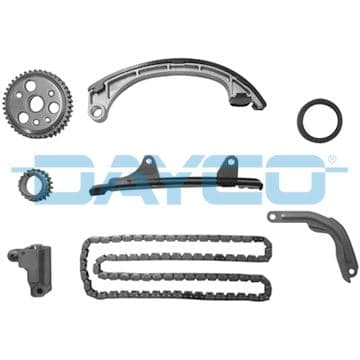 DAYCO EKSANTRİK ZİNCİR SETİ TOYOTA YARIS 1.0L 1SZ-FE SCP10 fransız üretim araçlar için 03-05 OEM: 1350623010-1354523010-1359123010 - DAYCO KTC1006 kodlu oto yedek parça