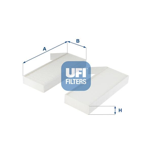 UFI POLEN FİLTRESİ ASTRA L 21 P308 II-III 13 P508 18 OEM: 9804163380-9837470680 - UFI 5327700 kodlu oto yedek parça