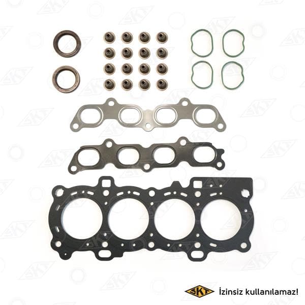 SKT ÜST TAKIM CONTA FİESTA V 01>08 . FUSİON 01>12. FOCUS II 03>14 SİLİNDİR KAPAK CONTALI 1.4 80HP ZETEC OEM: 2S6G 6014 AA - SKT 4C-027-30 kodlu oto yedek parça