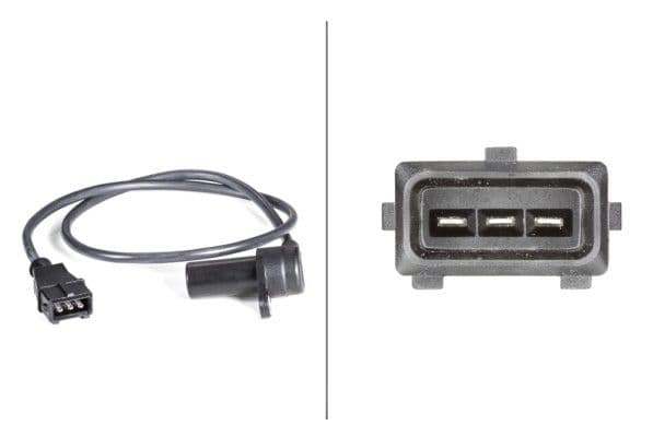 HELLA KRANK MİL SENSÖRÜ ASTRA F-CORSA B-VECTRA B 1.4-1.6-1.8 16V C14SE OEM: 90451442-90357491-1238983-6238325 - HELLA 6PU009146111 kodlu oto yedek parça