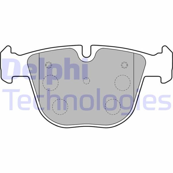 DELPHI FREN BALATASI ARKA BMW E60 E64 E65 E70 F15 F16 M3 E90 93 E82 M OEM: 34216768471 - DELPHI LP1793 kodlu oto yedek parça