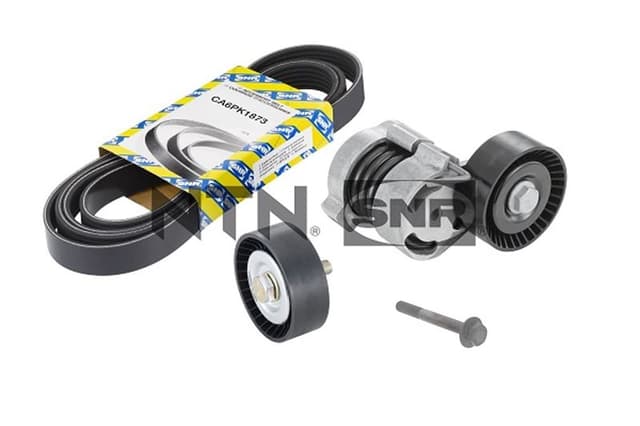 SNR KANALLI KAYIS SETI BMW E81 E82 E87 E88 E46 E90 E91 E92 E93 E60 E84 E83 E85 KUTUKLU OEM: 11287524267-11281440378-6PK1870 - SNR KA85001 kodlu oto yedek parça