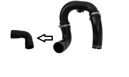 OTOZONE TURBO HORTUMU DİRSEK FIAT DOBLO II 09> 1.6 MJTD-2.0 MJTD OEM: 51832089 - OTOZONE HOB1000-1 kodlu oto yedek parça