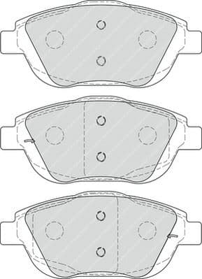 VALEO ÖN FREN BALATASI CORSA F 19> CROSSLAND 17> MOKKA 20> C3 II-III-AIRCROSS 09> C4 14> 208 19> 2008 19> DS3 15> 15 İNÇ 283mm OEM: 9866880680-1647863580-1617293780 - VALEO 670334 kodlu oto yedek parça