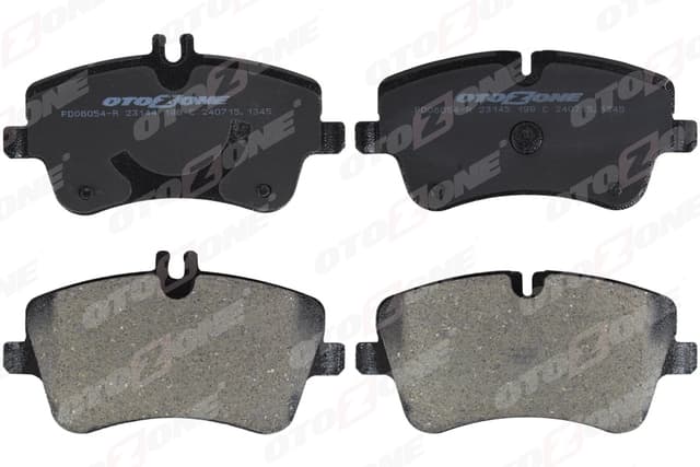 OTOZONE FREN BALATASI ON MERCEDES W202 W203 CL203 C209 R171 OEM: A0054206220 - OTOZONE FDO6054-R kodlu oto yedek parça