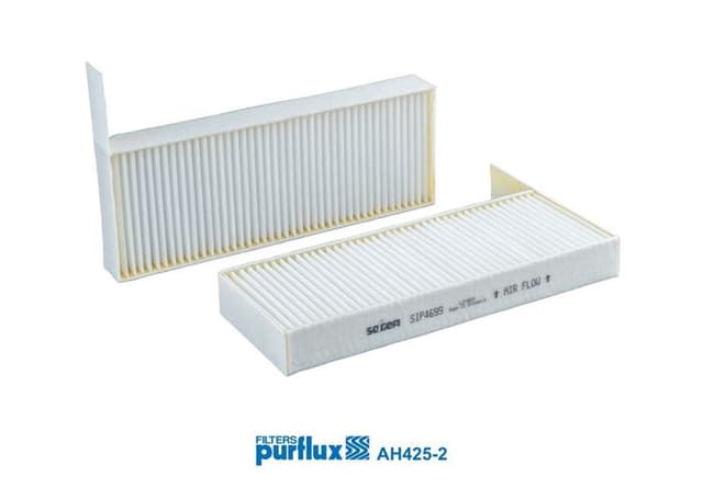 PURFLUX POLEN FİLTRESİ ASTRA L 21 P308 II-III 13 P508 18 OEM: 9804163380-9837470680 - PURFLUX AH425-2 kodlu oto yedek parça