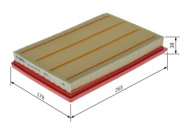 BOSCH HAVA FILTRESI MERCEDES VITO OM654 W447 19> OEM: A6540941500 - BOSCH F026400722 kodlu oto yedek parça