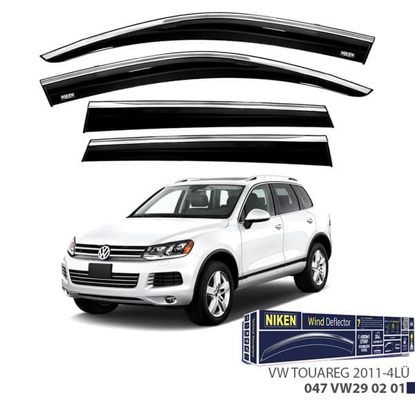 NIKEN KROMLU CAM RÜZGARLIĞI VW TOUAREG 2011- 4LÜ  - NIKEN 047VW290201 kodlu oto yedek parça