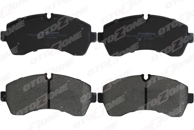 OTOZONE FREN BALATASI ON MERCEDES SPRINTER B906 B907 B910 . VW CRAFTER 30-35-50 OEM: A9104207700-2E0698151A - OTOZONE FDO7006 kodlu oto yedek parça