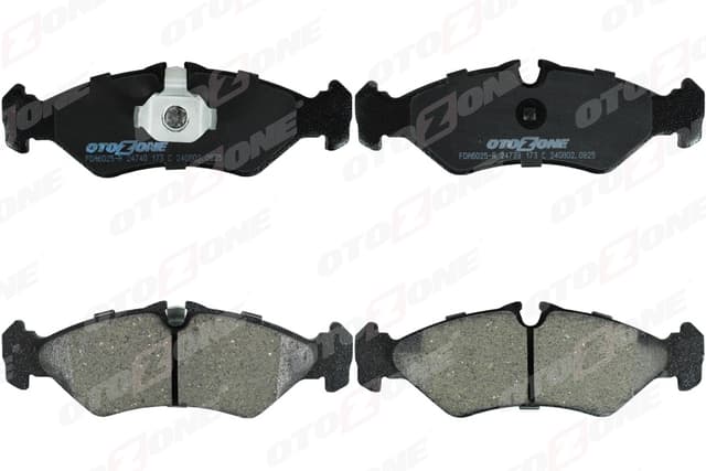 OTOZONE FREN BALATASI ARKA MERCEDES SPRINTER B901 B904 . VW LT 28-35-46 KULAKLI KUCUK TIP OEM: A0024206920-2D0698451A - OTOZONE FDA6025-R kodlu oto yedek parça