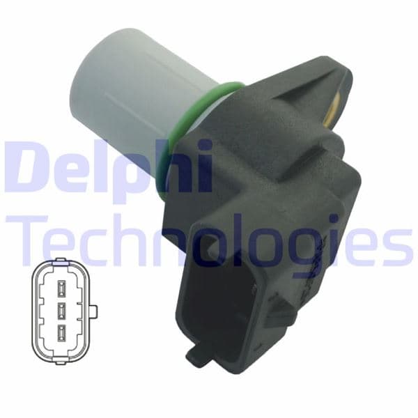 DELPHI EKSANTRIK MILI KONUM SENSORU MERCEDES OM611 OM642 OM646 W245 W203 W204 C218 W211 W212 B901 B906 OEM: A0051531328 - DELPHI SS11007 kodlu oto yedek parça