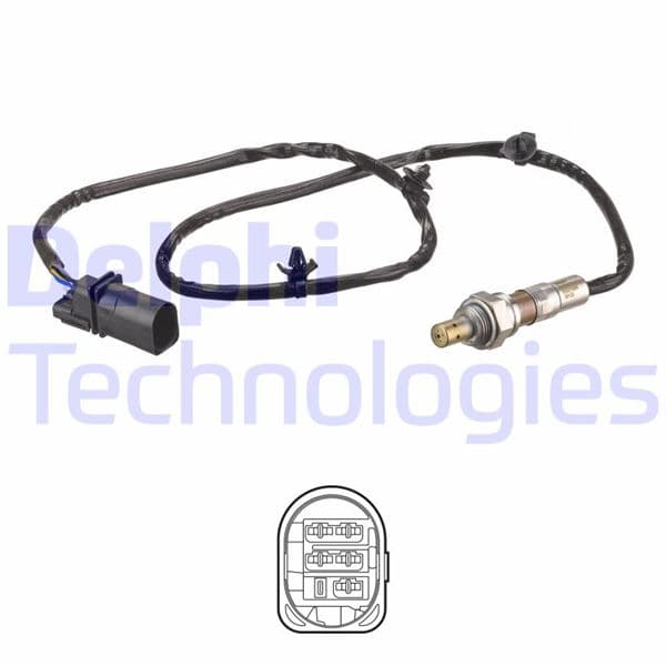 DELPHI OKSİJEN SENSÖRÜ ÖN CORSA C-CORSA D 1.3 CDTİ Z13DTJ-Z13DTH OEM: 55562290-93188908-855281-55574474 - DELPHI ES21289-12B1 kodlu oto yedek parça