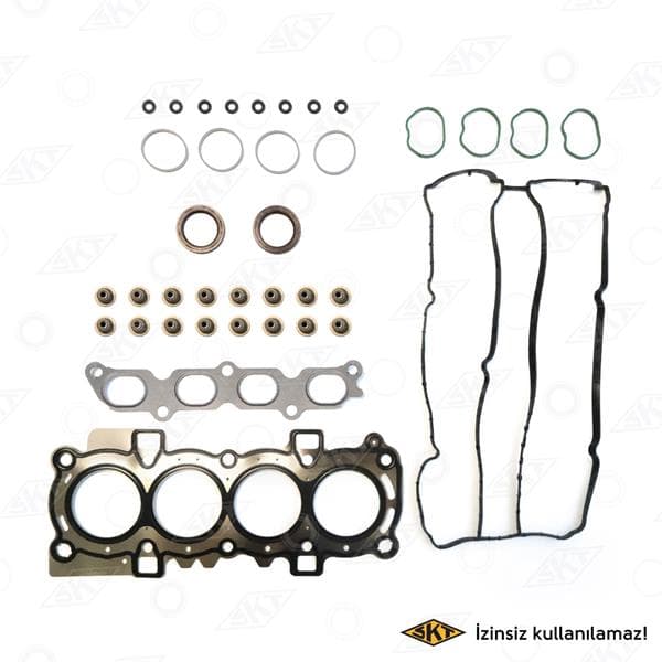 SKT ÜST TAKIM CONTA FİESTA VI SİLİNDİR KAPAK CONTALI 1.25 LT. 16V 82 HP BENZİNLİ MOTORLAR OEM: 8A6G 6014 AA - SKT 4C-029-30 kodlu oto yedek parça