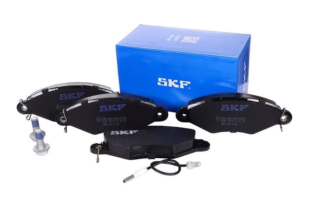 SKF ÖN FREN BALATASI RENAULT KANGOO 97> CLIO SYMBOL I 98> CITRO N XSARA 97>02 PEUGEOT 306 96>01 OEM: 7701208142-7701205513-4252.05 - SKF VKBP80119E kodlu oto yedek parça