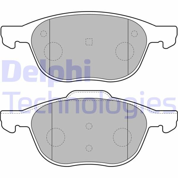 DELPHI ÖN BALATA FOCUS 04 18 CMAX 07 19 KUGA I -II 08 14 VOLVO V40 19 C30 06 12 S70 08 13S40 04 12 V50 04 12 MAZDA 3 03 09 5 05 09 OEM: AV6J2K021AA-3M512K021AB-30742030 - DELPHI LP1869 kodlu oto yedek parça