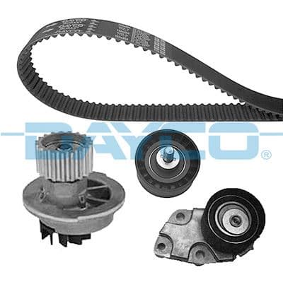 DAYCO DEVİRDAİMLİ EKSANTRİK GERGİ KİTİ CHEVROLET-DAEWOO AVEO-CRUZE-KALOS-LACETTI-NUBIRA 1.4-1.4-1.6 05- OEM: 96103222-96350526 - DAYCO KTBWP5590 kodlu oto yedek parça