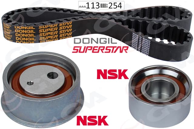 GVA EKSANTRİK GERGİ KİTİ ELANTRA 00 TRAJET 04 TUCSON 04-10 -CARENS-CERATO-SPORTAGE 04 2.0 K015457XS 2431223201-2441023500-2481023011 OEM: 2431223201-2441023500-2481023011 - GVA 59T9135 kodlu oto yedek parça