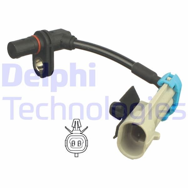 DELPHI ABS TEKERLEK HIZ DEVİR SENSÖRÜ ÖN ANTARA 06 CHEVROLET CAPTIVA 06 2.0-2.2-2.4 OEM: 96626078-4809313 - DELPHI SS20317 kodlu oto yedek parça