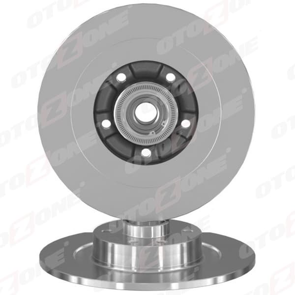 OTOZONE ARKA FREN AYNASI RENAULT LAGUNA III 07 15 LATITUDE 11 300x11x9.5x5DELİK RULMANLI ABS SENSÖRLÜ OEM: 402020003R-402022291R-432027112R - OTOZONE BD1009 kodlu oto yedek parça