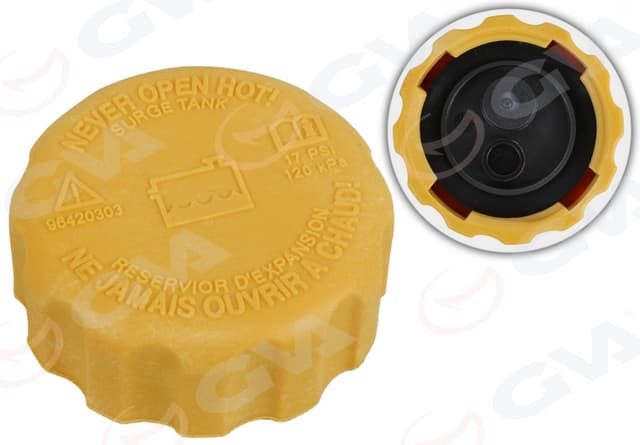 GVA GENLEŞME KAVANOZU KAPAĞI RADYATOR EK SU DEPO CHEVROLET LACETTI-KALOS-AVEO-MATIZ-NUBIRA-REZZO-SPARK OEM: 94539597-96420303 - GVA 9890134 kodlu oto yedek parça