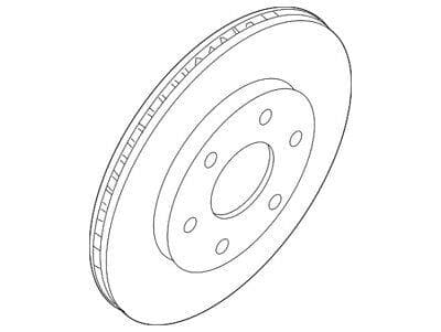 VALEO FREN DİSKİ ÖN NISSAN NAVARA 2.5L YD25DDTİ DCİ D40 4X2 4X4 04- / PATHFINDER 2.5L YD25DDTİ DCİ R51 4X 4 05- HAVALANDIRMALI TİP 296 ÇAP X 6 BİJON 16 İNÇ JANT İÇİN OEM: 402069BE0C-40206EB300 - VALEO 497027 kodlu oto yedek parça