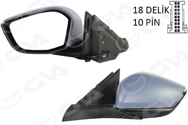 GVA DIŞ DİKİZ AYNASI SOL OPEL ASTRA L 22> PEUGEOT P308 21> KATLANIR ASTARLI OEM: 984605279V - GVA 1043321 kodlu oto yedek parça