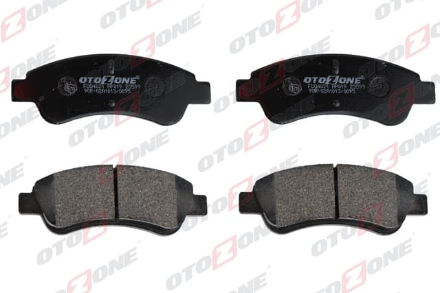 OTOZONE ÖN FREN BALATASI CORSA F 19> CROSSLAND 17> C2 03> C3 09> AIRCROSS 17> C4 04> C-ELYSEE 12> XSARA 96> BERLINGO 96> PARTNER 96> 206 00> 207 07> 208 12> 301 12> 307 00> 2008 13> 1007 05> DS3 15> OEM: 1647863780-4253.38-4252.59-4254.23 - OTOZONE FDO4014 kodlu oto yedek parça