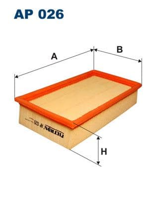 FILTRON HAVA FILTRESI BMW M20 M30 M40 M42 M43 M73 E31 E30 E34 E36 E24 E28 13721247842 OEM: 13721247842 - FILTRON AP026 kodlu oto yedek parça