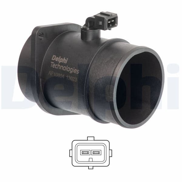 DELPHI HAVA DEBİMETRE SENSÖRÜ RENAULT KANGOO EXPRESS 19> MEGANE II 05> 1.5dCi K9K OEM: 8200534179 - DELPHI AF10804-12B1 kodlu oto yedek parça
