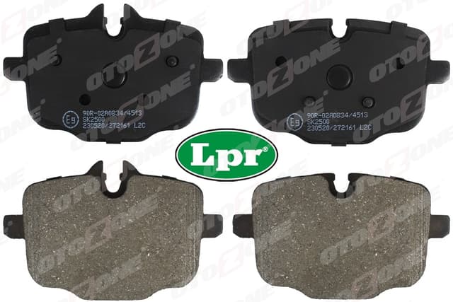 OTOZONE FREN BALATASI ARKA BMW G30 G38 G32 G11 G12 G16 G01 G02 G05 G06 G07 I20 34216870552 OEM: 34216870552 - OTOZONE FDA6020 kodlu oto yedek parça