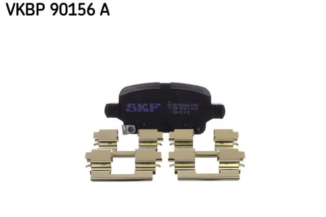 SKF ARKA BALATA OPEL ASTRA K 1.0-1.4-1.4T-1.6T-1.6CDTI 16 > 106.5x46.3x16.6 OEM: 1684934880-39037199-95526568 - SKF VKBP90156A kodlu oto yedek parça