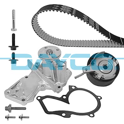 DAYCO TRIGER SETI DEVIRDAIM LI FOCUS II I 03 11 FIESTA V 01 13 FUSION 01 12 1.4 16V 1.6 16V ZETECS MON DEO 07 14 B MAX 12 / FOCUS III 11 / ECOSPORT 14 VOLVO C30 1.6 06 12 S40 II1.6 05 12 V50 117x220 OEM: 5M5Q8B596AB-2302744-5M5Q8B596AA - DAYCO KTBWP7640K kodlu oto yedek parça