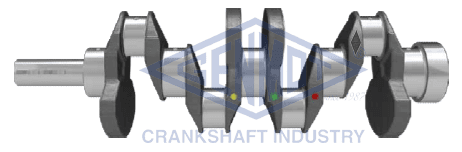 GENMOT KRANK MİLİ HYUNDAI H100. STAREX 2.5L D4BH TC TCI 04-12 / GALLOPER 99-03 / KIA BONGO. K2500 TCI 03- / MITSUBISHI L200 2.5L 4D56 K64T K74T 96-07 / L300 2.5L 4D56 P15V 86-06 DÖVME ÇELİK OEM: 2311142010-2311142011 - GENMOT 1295-1 kodlu oto yedek parça