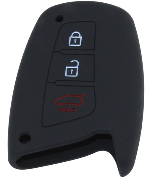 AFT KONTAK ANAHTAR KUMANDA KORUYUCU KILIF SİLİKON SİYAH HYUNDAI ACCENT BLUE- ELANTRA- İX35- SANTA FE OEM: HMA207-S - AFT HMA207-S kodlu oto yedek parça