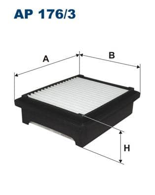 FILTRON HAVA FİLTRESİ SUZUKI JİMNY 1.3 16V 82HP 02/01- 1378081A00 OEM: 1378081A00 - FILTRON AP176.3 kodlu oto yedek parça