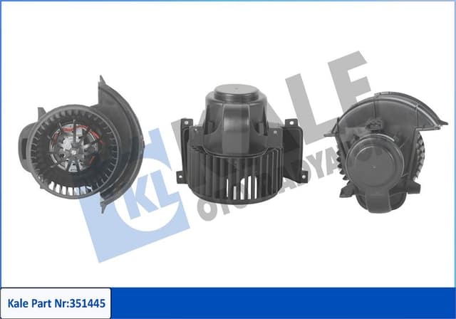 KALE-RADYATOR KALORİFER MOTORU AUDI Q7-PORCHE CAYENNE-VOLKSWAGEN AMAROK-TOUAREG OEM: 7L0820021A-7L0820021E-7L0820021K - KALE 351445 kodlu oto yedek parça