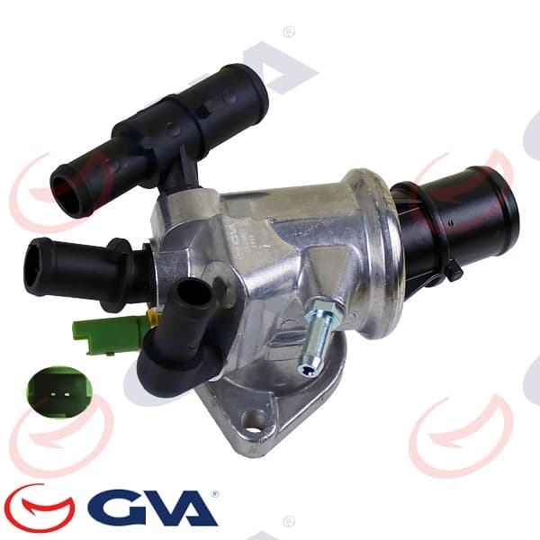 GVA TERMOSTAT 88C KOMPLE FIAT Doblo I Estate 119. 223 1.9 D. 03.2001 - Doblo I Cargo 223 1.9 D 03.2001 OEM: 46758434-46792658 - GVA 5129061 kodlu oto yedek parça